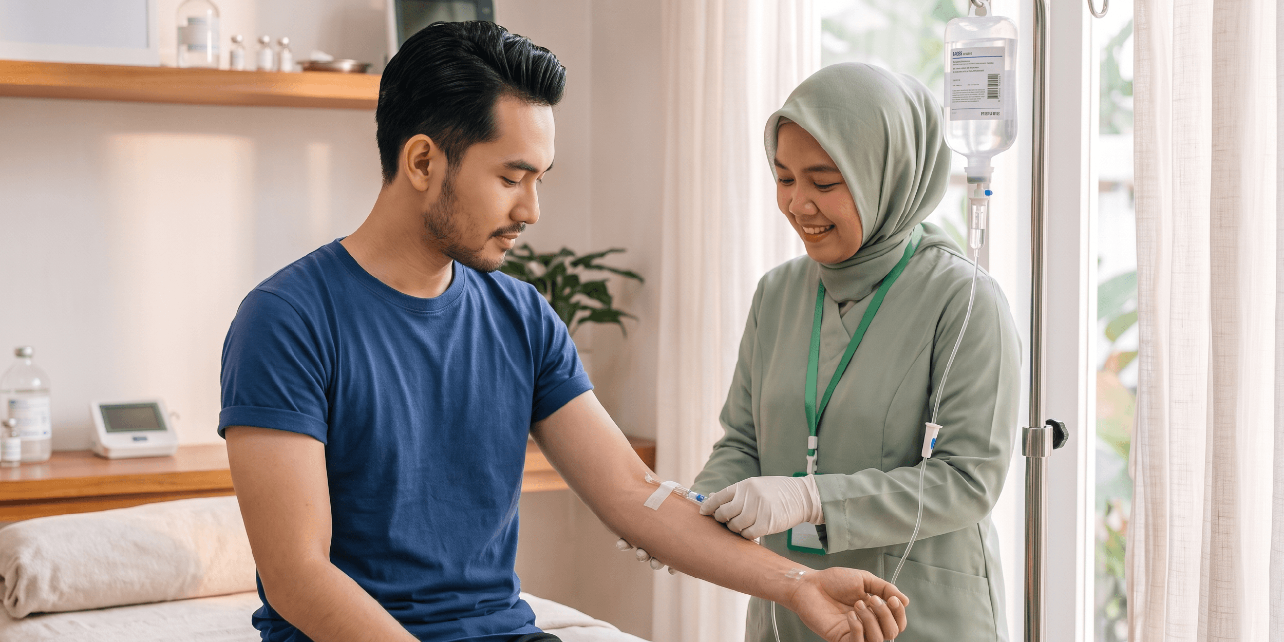 Wedding Recovery Drip – Infus Multivitamin Setelah Pernikahan